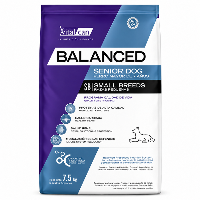 Vitalcan - Balanced Senior Raza Pequeña