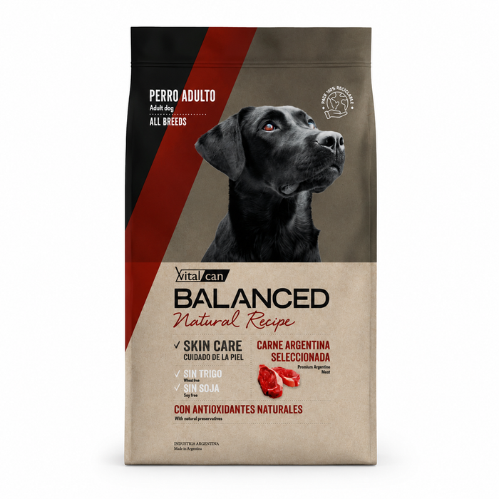 Vitalcan - Balanced Carne Arg. Perro Adulto