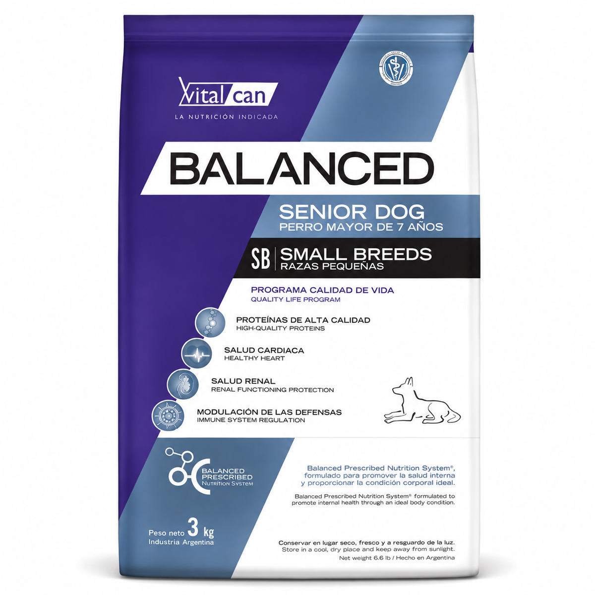 Vitalcan - Balanced Senior Raza Pequeña