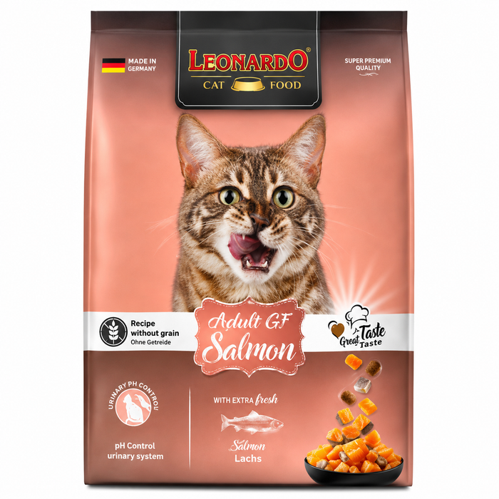 Leonardo - Salmon Grain Free Gato Adulto