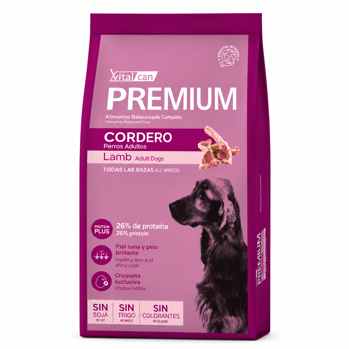Vitalcan - Premium Cordero Perro Adulto