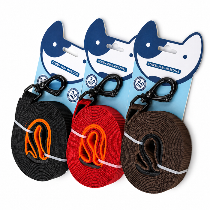 Correas de paseo con gancho resistente