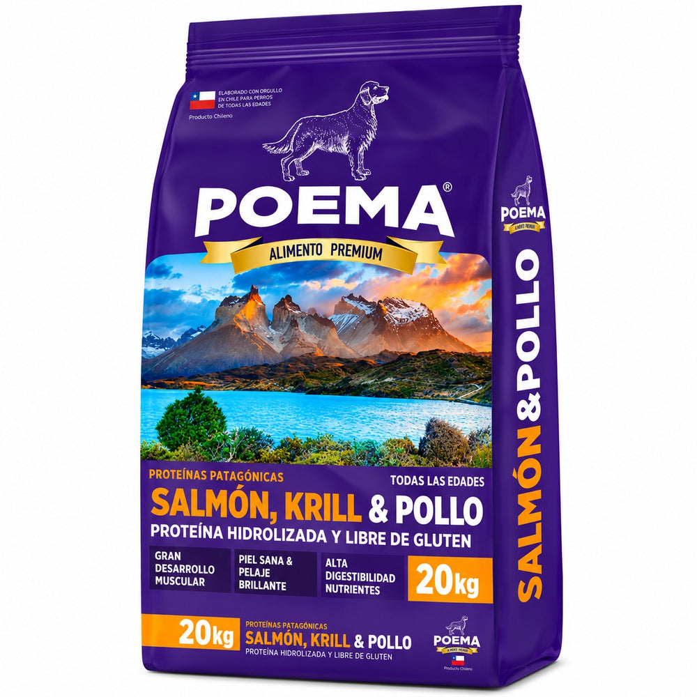 Poema Patagónico Salmon/Krill/Pollo